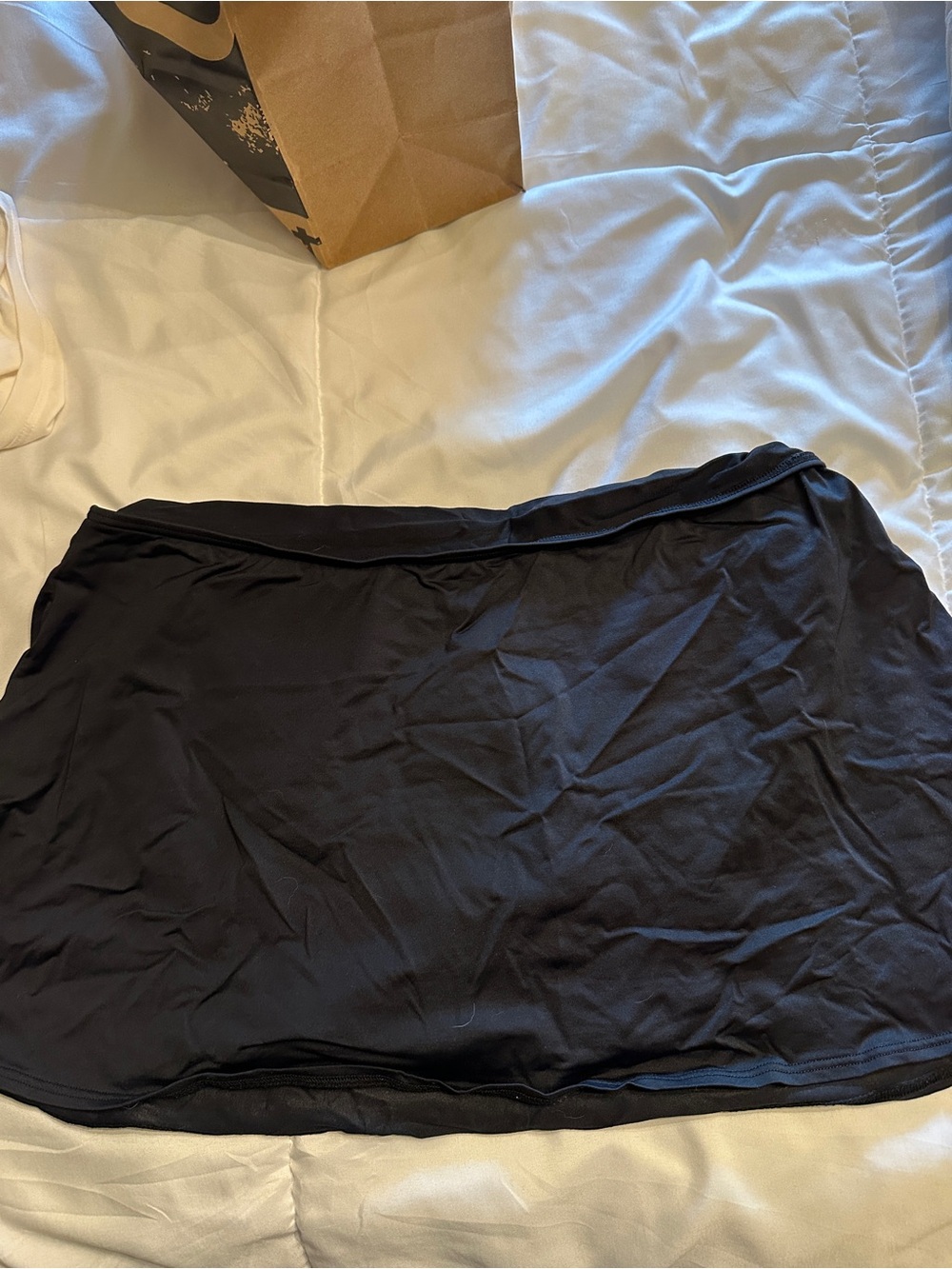 Coco Reef Black Mini Swim Skirt